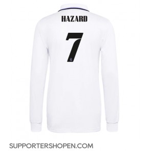 Real Madrid Eden Hazard #7 Hemma Matchtröja 2022-23 Långärmad